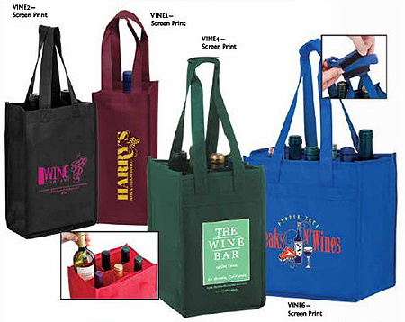 wine tote bag